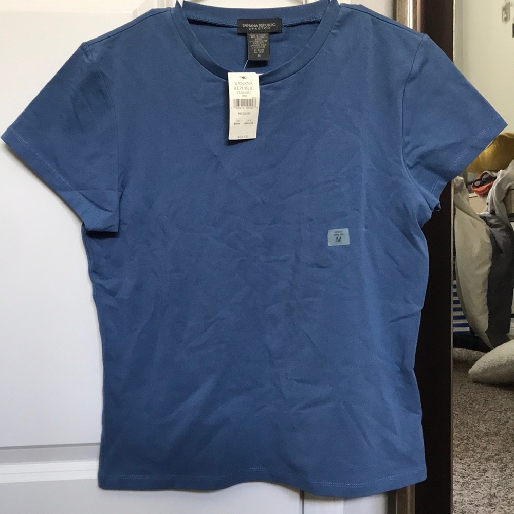 NWT Vintage Banana Republic Stretch Baby Tee